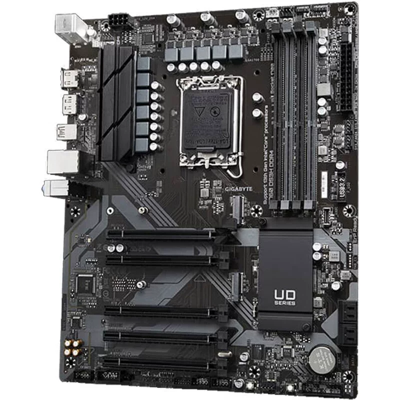 Ультрапрочная материнская плата B760 DS3H DDR4 для киберспорта, совместимая с Intel B760 LGA1700