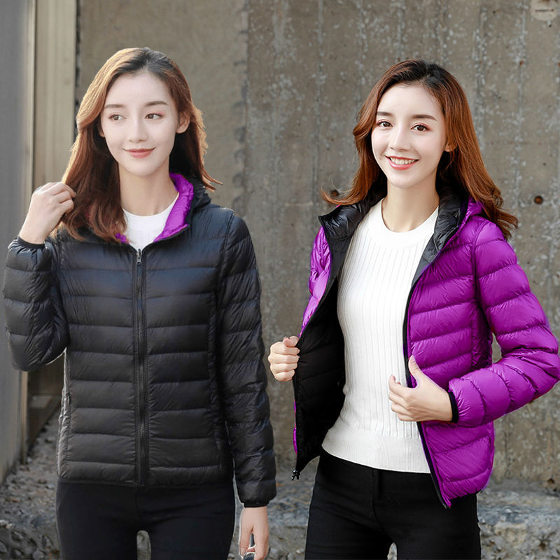 검은 보라색 양면 착용
