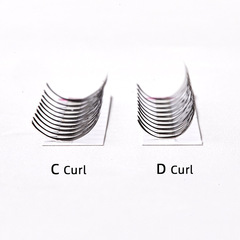 Volume winged 3D natural false eyelashes with glue 0.07mm, wholesale eyelash extensions