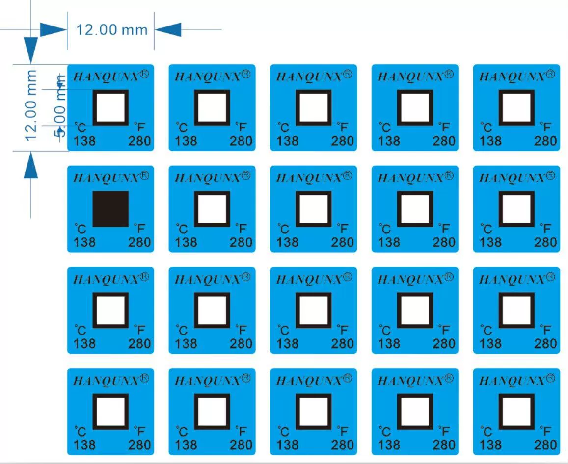 HWDJ-138 бумага для измерения температуры с изменением цвета группа Han необратимый патч для измерения температуры индикатор температуры изменение цвета ручка чувствительная к температуре полоса
