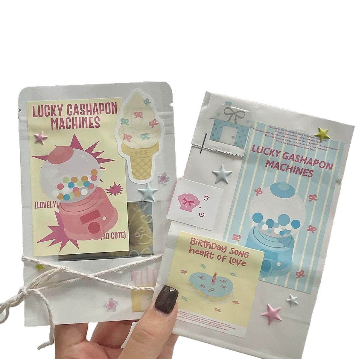 Material de embalaje Tarjeta de cabeza Tarjeta de respaldo Folleto adhesivo Tarjeta de embalaje de regalo Tarjeta de embalaje Set cultural y creativo