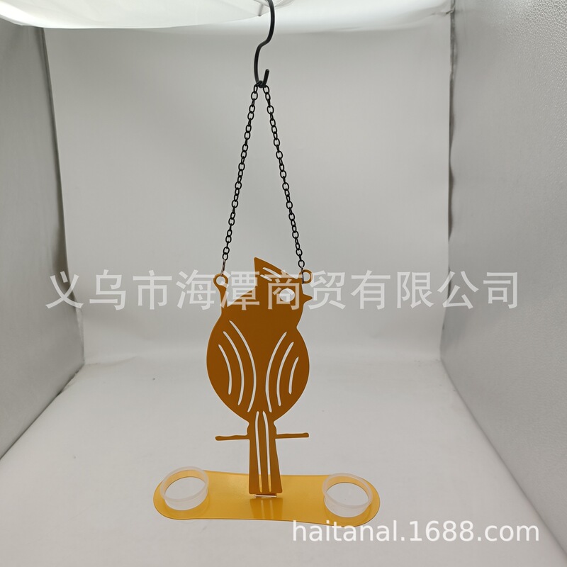 国境を越えた新製品オリオールズ鳥の餌箱屋外庭庭ハチドリ鳥の餌箱ペンダント装飾金属工芸品|undefined