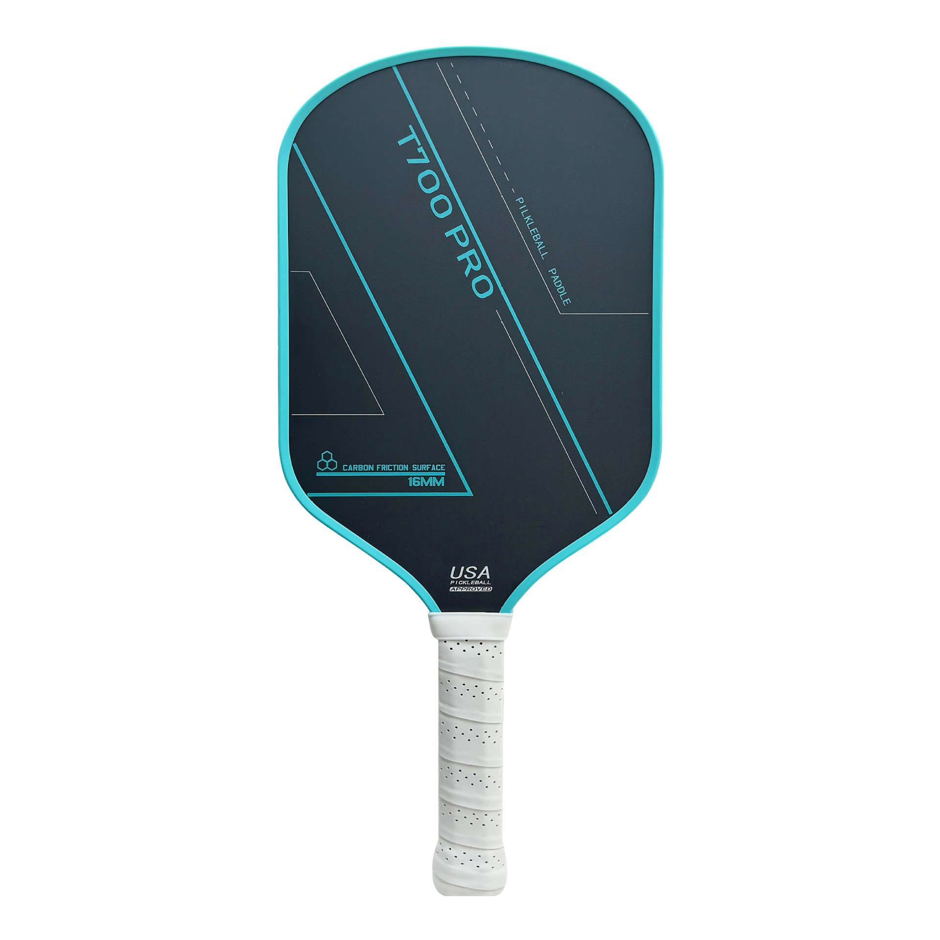 Carbon fiber T700 full set pickleball paddle, professional advanced pickleball racket