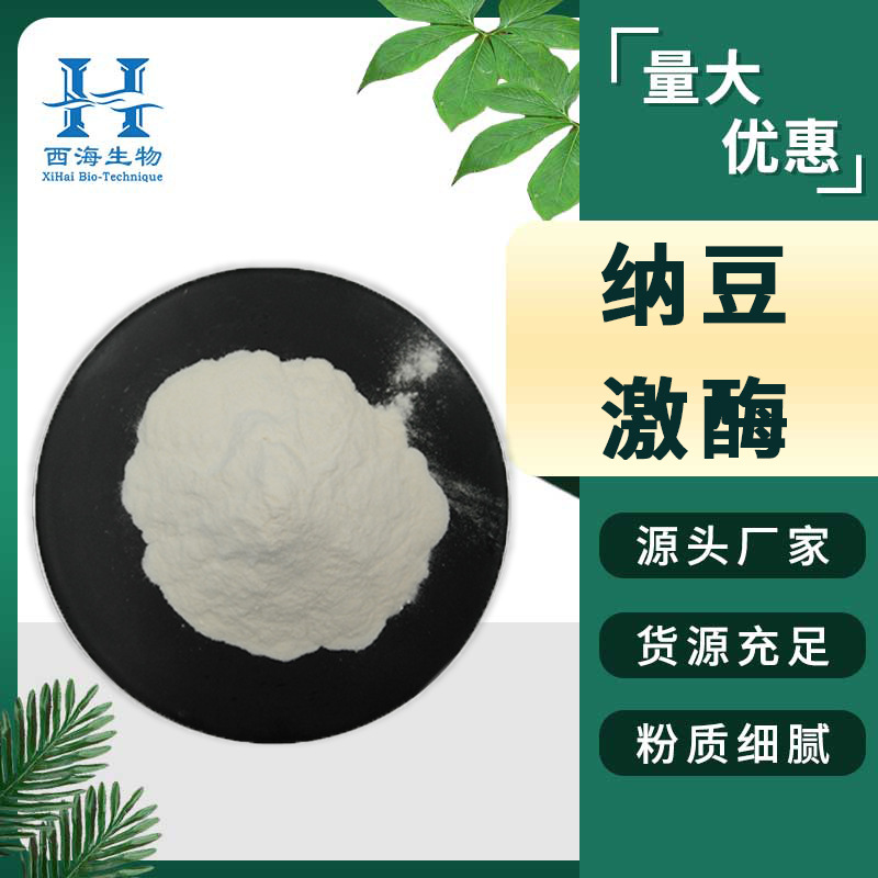 纳豆激酶20000Fu/g 保健原料进口纳豆冻干粉源头厂家现货纳豆激酶