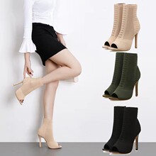 women high heel boots short boots big size 43߸ѥŮ ѥ