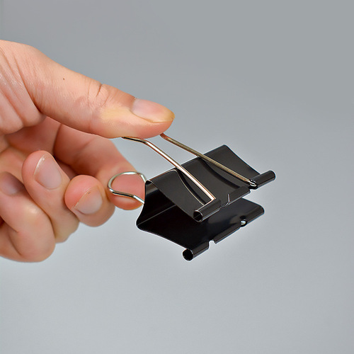 Art long tail clip, long tail bill clip, bill clip, black swallowtail clip, art clip, receipt list clip