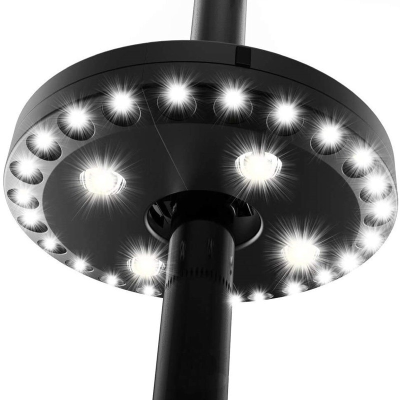 Outdoor 24+4LED disc beach umbrella light balcony emergency tent…