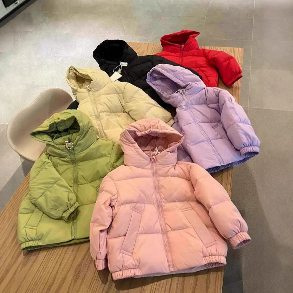 Down jacket, velvet hoody, duck down