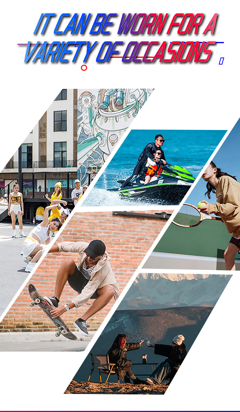 Sanda Sanda 6200 Orologio elettronico Esplosioni Sveglia multifunzionale Orologio impermeabile Orologio Cool Beginning Orologio per studenti delle scuole superiori_voghion.com