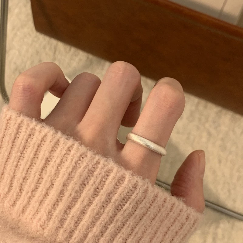 Accessory, nail decoration, small design ring, elastic strap, high-quality style, simple and elegant design