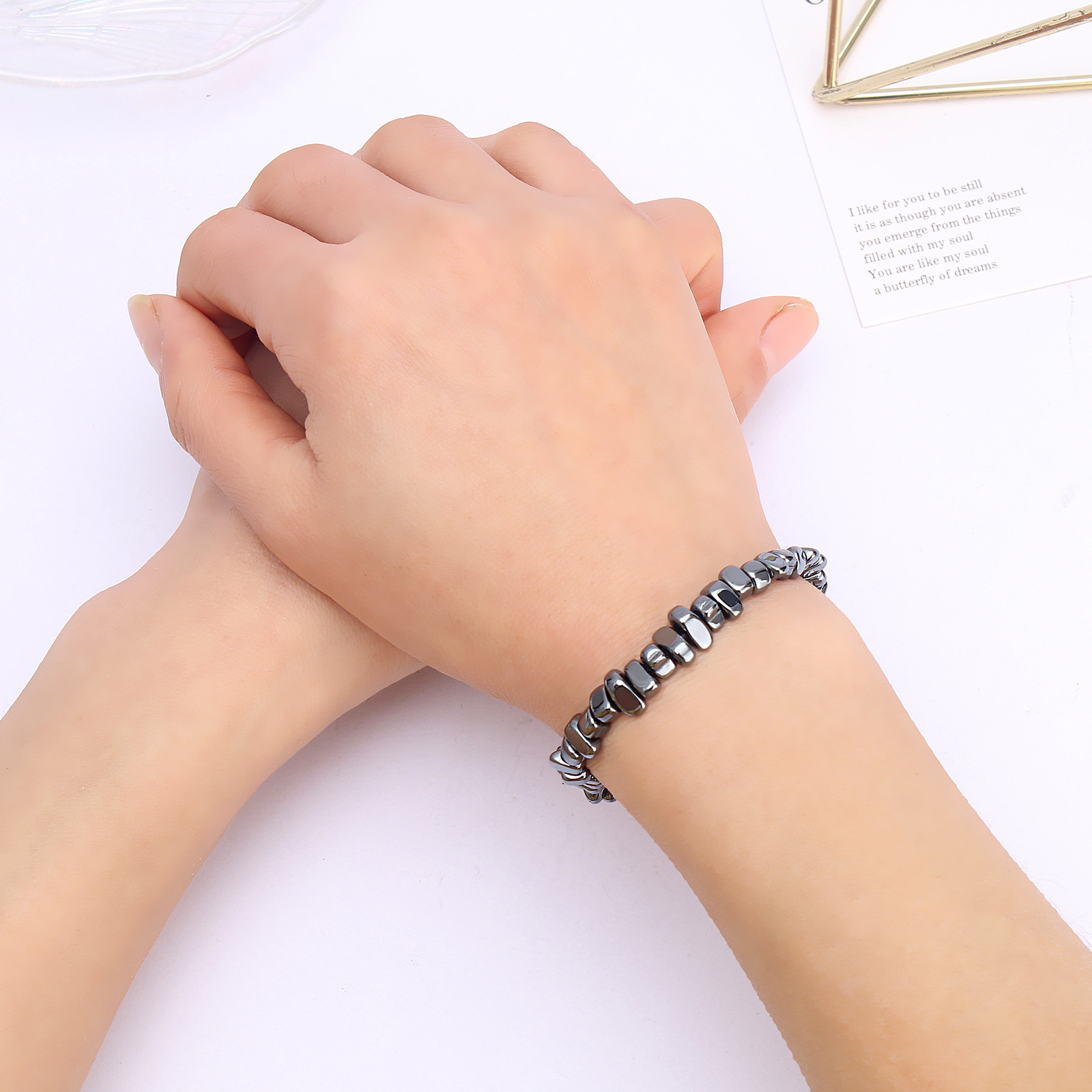 25g Weight Bracelets Classification 1 Piece Quantity Holiday, Daily Occasion 304 Stainless Steel, natural stone, Iron Gall Stone Material Solid Color Pattern Men's Gender Beaded Design Simple Style, Classic Style Style Simple Style Classic Style Solid Color 304 Stainless Steel Natural Stone Iron Gall Stone Beaded Men's Bracelets Men Beaded Bracelets 7