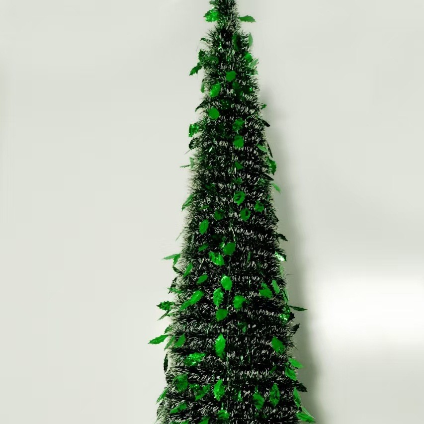 Árbol de Navidad retráctil transfronterizo árbol de joyería de cifrado doméstico de 1.5m árbol de simulación de artículos de Navidad creativos