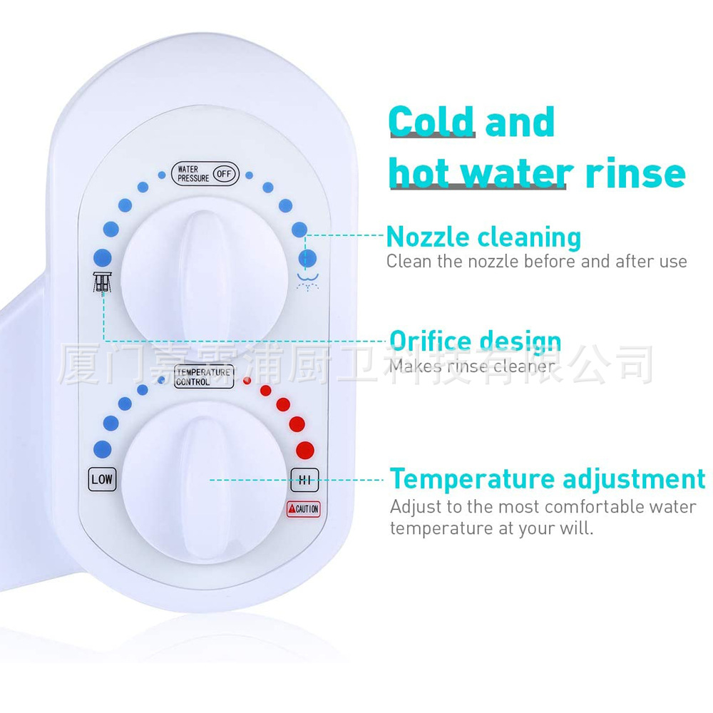 Transfronterizo caliente y frío Limpiador de mujeres BIDET inodoro inteligente sin limpiador de cuerpo eléctrico lavado a tope cubierta de enjuague de autolimpieza