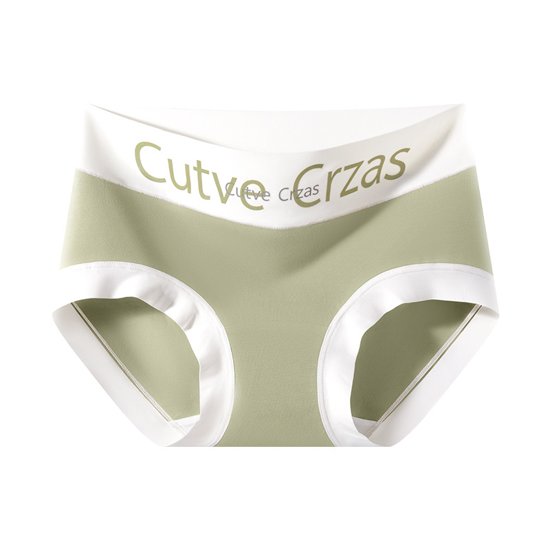Cintura media de algodón puro 10A entrepierna antibacteriana archivo largo 2025 nuevo estilo sin costuras transpirable más tamaño calzoncillos deportivos para niñas