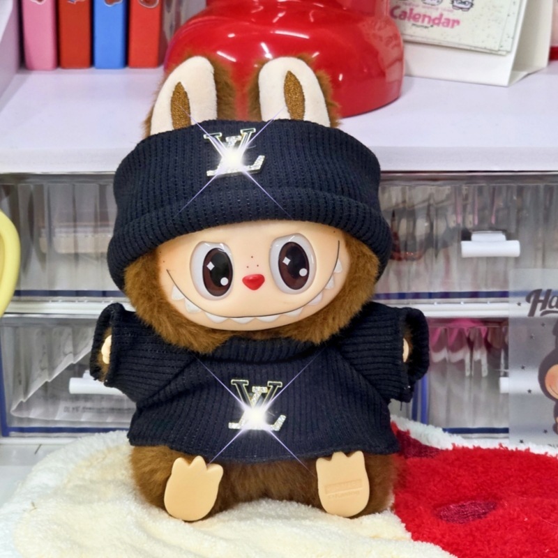 仅衣服适用于拉布布娃衣一二三代labubu挂件公仔可穿新品娃衣套装|undefined