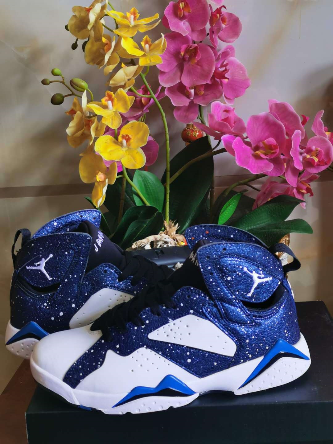 Zapatos Pitian aj7 zapatos de baloncesto de alto nivel parisinos Joe 7 zapatos deportivos casuales al aire libre retro versátiles para hombres y mujeres