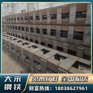 Сварка решетчатых колонн 400*400, опорная балка решетчатых колонн, стальная свая для котлована, стальная опора для строительства метрополитена