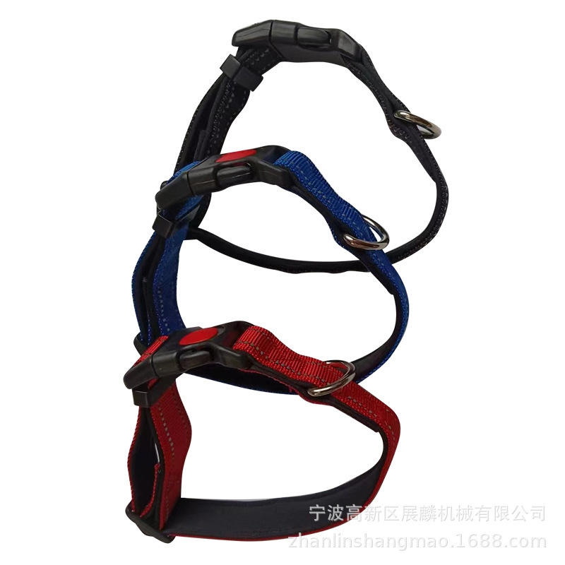 Sponge Collar Amazon Reflective Dog Collar with Adjustable Safe Nylon Pet Collar Pet Leash