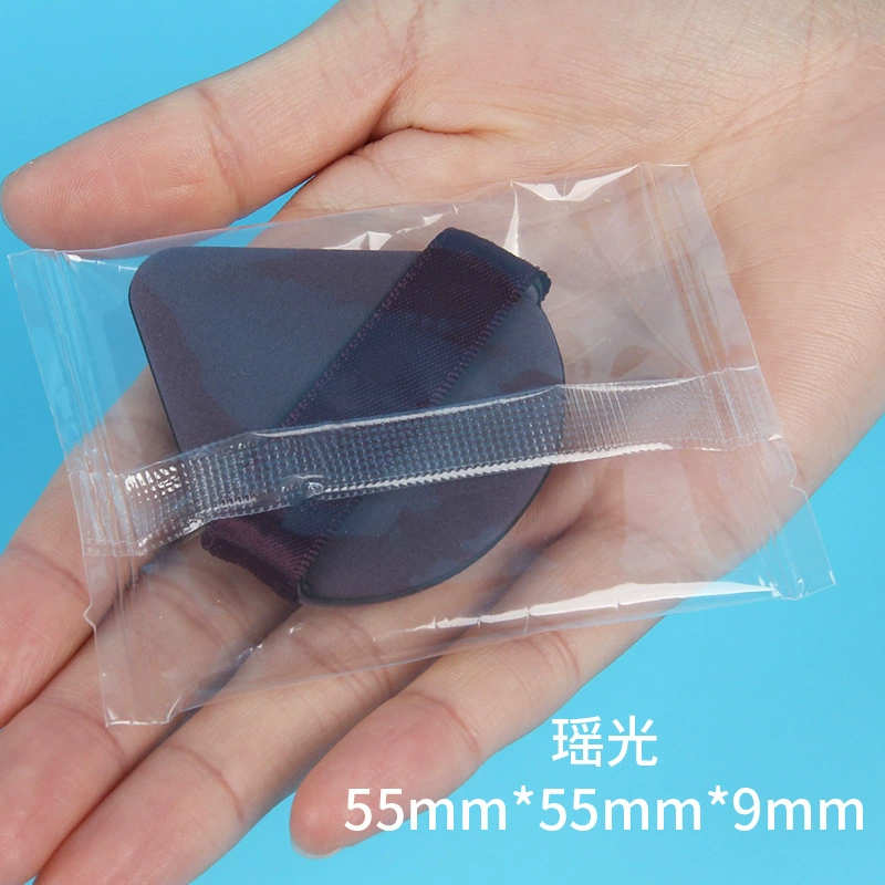 Makeup Sponge Puff, Organic Foundation Applicator, Teardrop 13 mm with Strap Handle