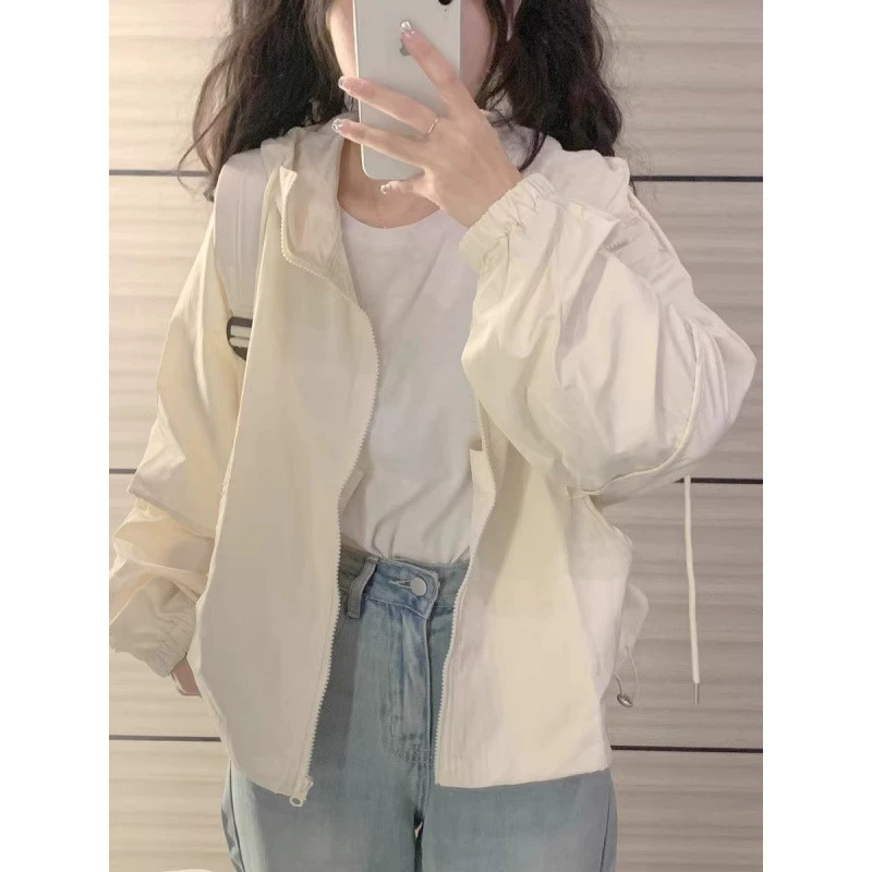 YS8 Тонкая женская куртка в стиле Chanel, солнцезащитная одежда, летняя корейская версия 2025 года, универсальный короткий стиль оверсайз для миниатюрных размеров.