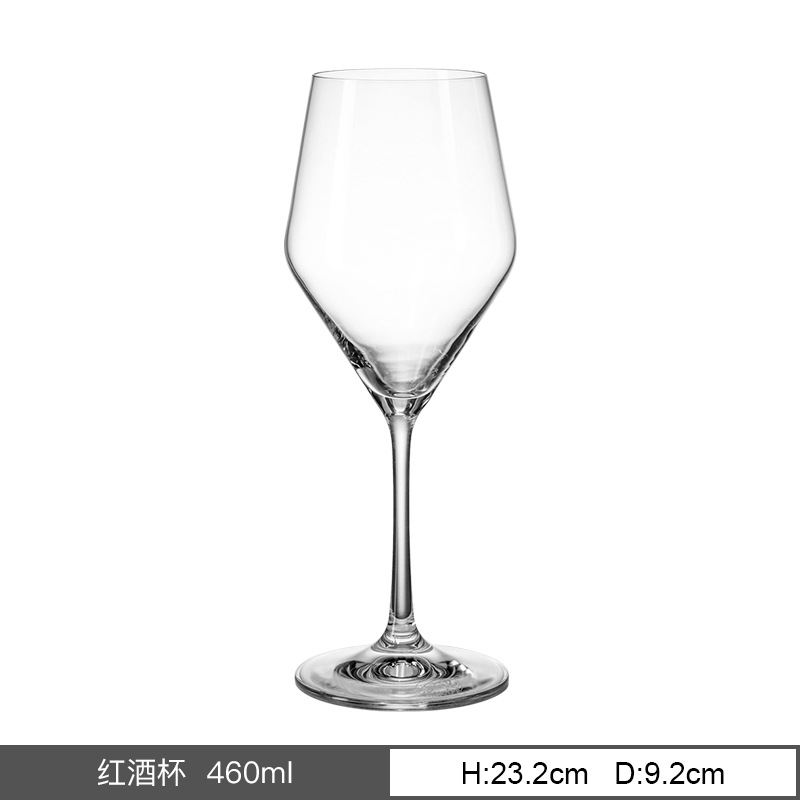 Copas de vino tinto importadas de la República Checa, copas altas de gran capacidad, copas de cristal, copas de champán, copas de vino, juego de alta gama.