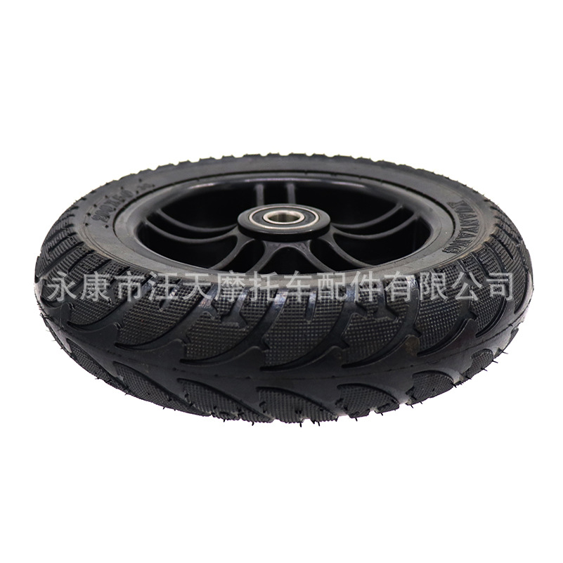 200x 50 solid tire plastic wheel inner hole 12mm for small dolphin electric scooter tire accessories