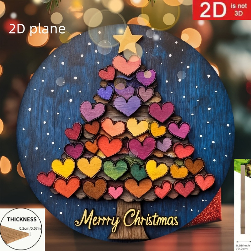 亚马逊跨境圣诞木质工艺品挂牌墙壁装饰挂件复活节入户门装饰