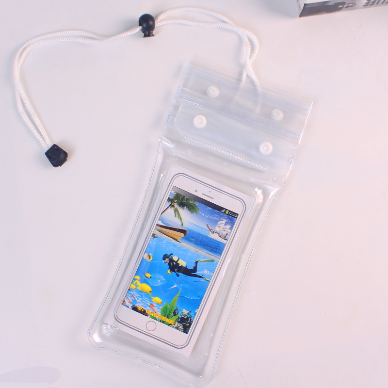 70% off 携帯電話防水バッグエアバッグベルクロタッチスクリーン水泳温泉シールストリップ 4 倍防水ケース卸売|undefined