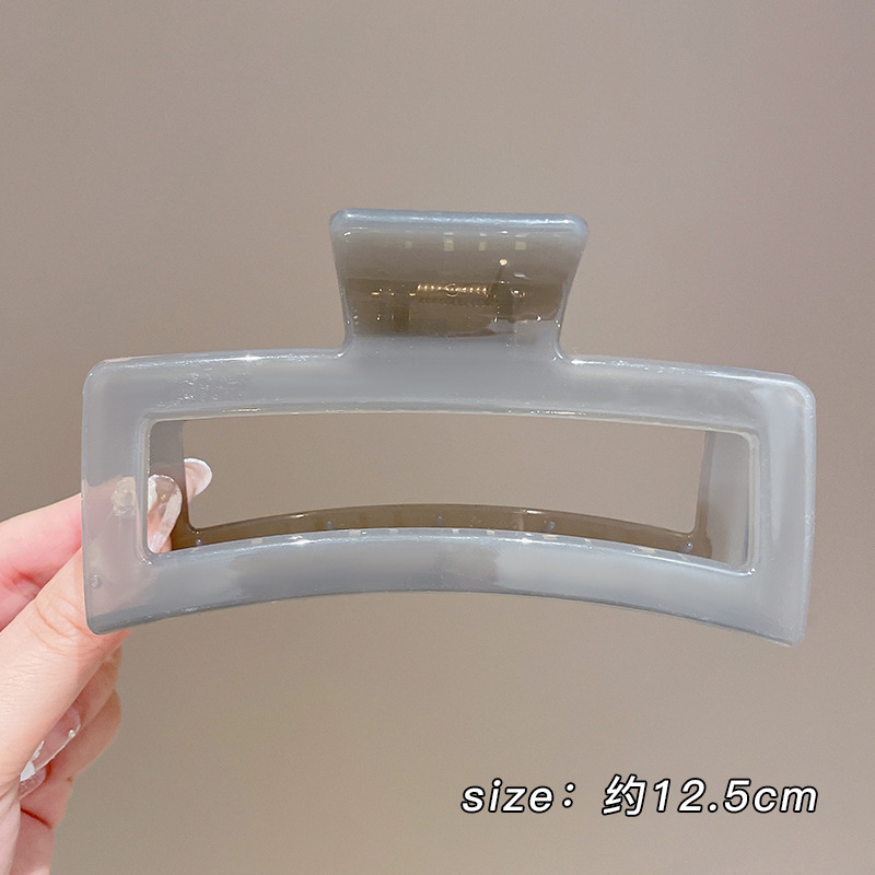 Clip de cabello de alta sensación de gran tamaño para mujeres más agarrar clip de cabello de tiburón en la parte posterior de la cabeza de los productos al por mayor