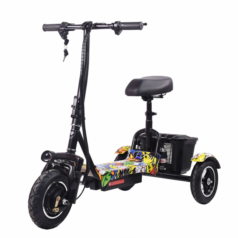 Foldable Lithium Battery Electric Tricycle Adult Household Women's Mini Elderly Leisure Battery Car