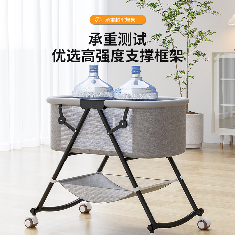 Cuna de bebé portátil extraíble cama portátil multifuncional plegable recién nacido cuna cuna cama bb con ruedas