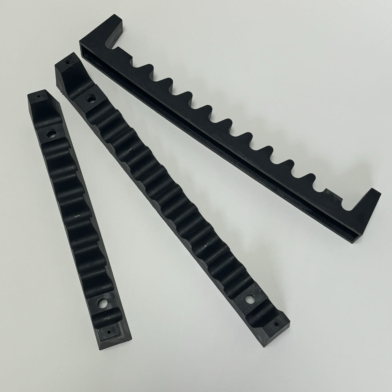 九节齿塑料角度调节件理发椅圆管按摩床美容床美体升降器齿条