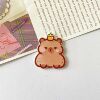 오렌지 카피바라 2.5cm * 2.8cm (단일 조각)