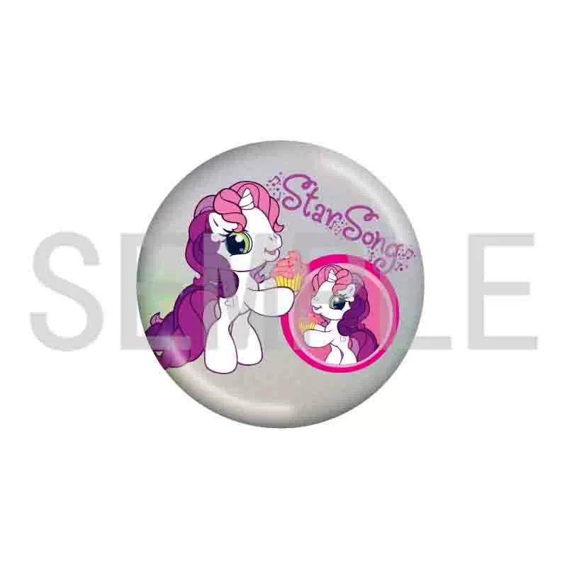 Старшая деталь Little Ma Bolly 75 Двойная вспышка Панель Значок Bad My Little Pony, Hyatt, Ziyue Yunbao Apple Jiaer