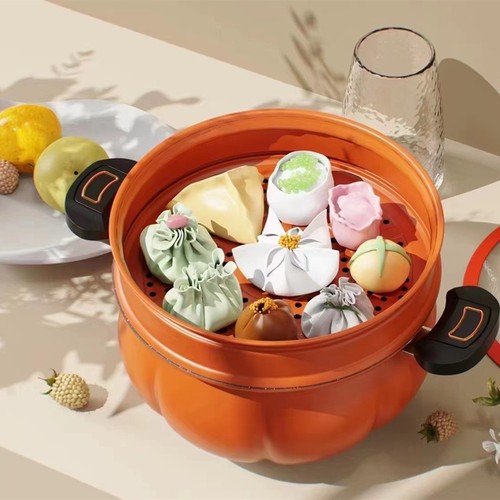 Internet celebrity non-stick pressure cooker low-pressure steaming pot household pumpkin pot multi-purpose soup pressure cooker low-pressure pot cooking pot 