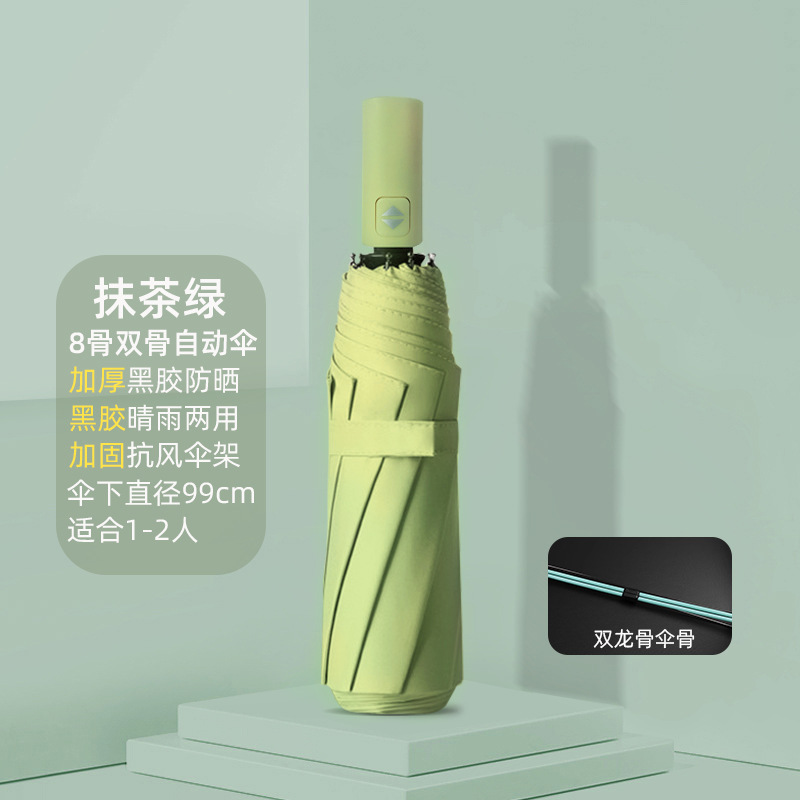 【SC3023】말차 그린【8본-자동 이중 용골 보강】