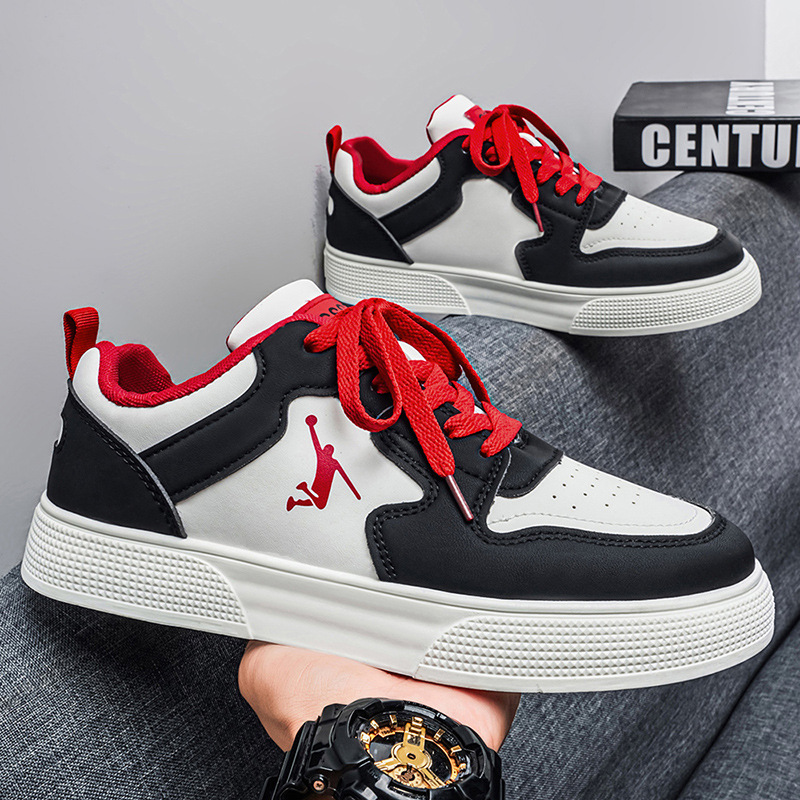Men's Versatile Trendy Shoes, Thick-Soled Height-Increasing Casual Shoes, Fashionable, Comfortable, Non-Slip Sports Snea_vogvips.com