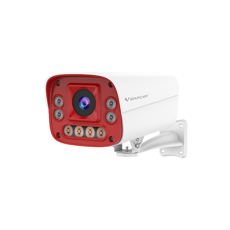 Cámara inteligente de AI detección de humo de llama abierta identificación de punto de fuego enmarcado alarma de voz seguridad inteligente