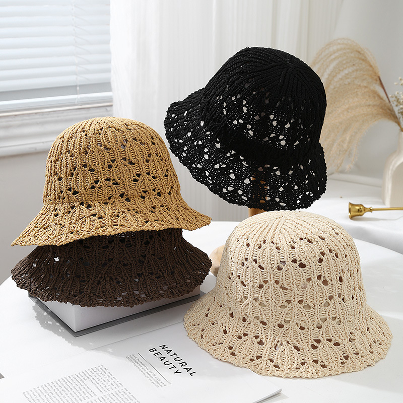 Summer Korean style Korean simple and fashionable knitted fisherman…