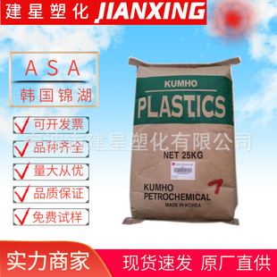 ASA South Korea Kumho XC280G Extruded High Gloss Building Material White Granular Melt Finger