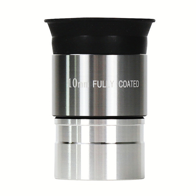 银色天文望远镜配件1.25英寸10mm 全金属目镜5P9853B