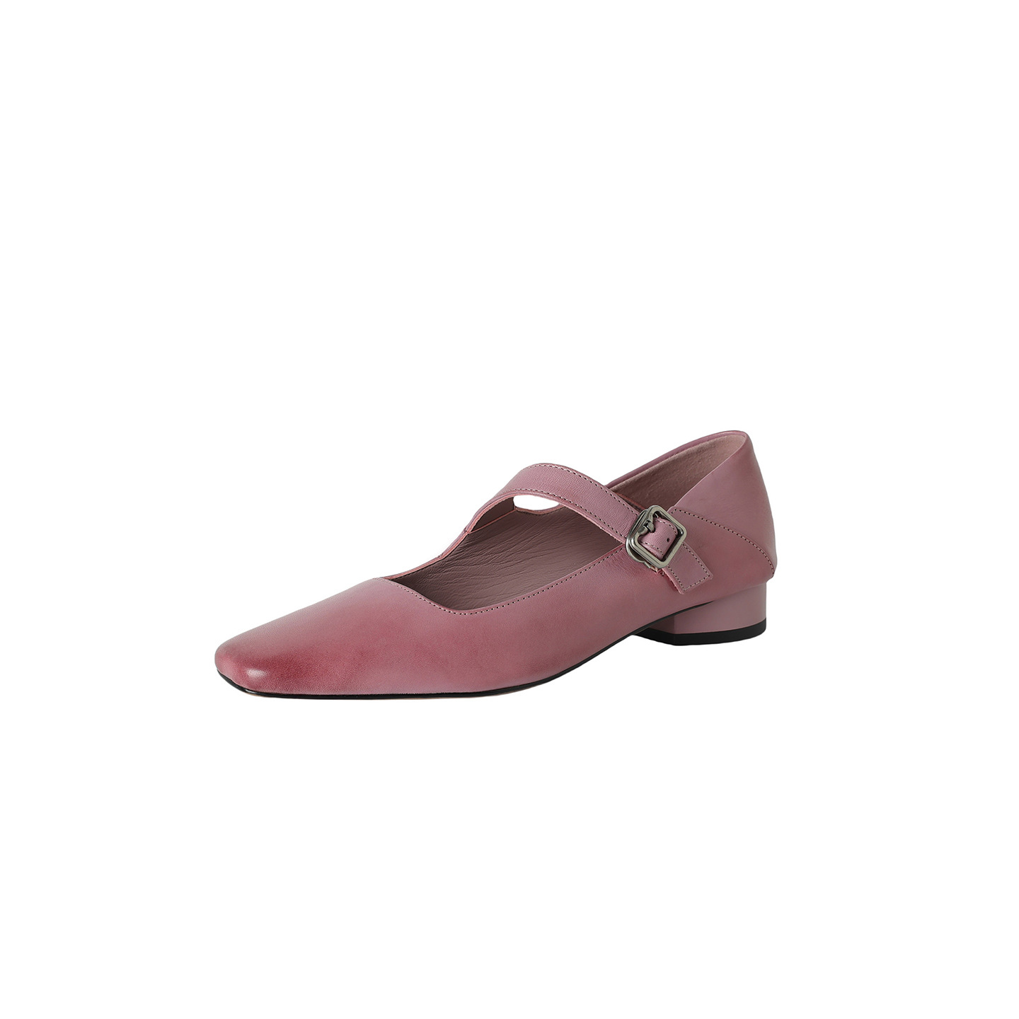 その他 Jackie CHIKO Chastity Square Toe Block Heels Mary Jane Shoes