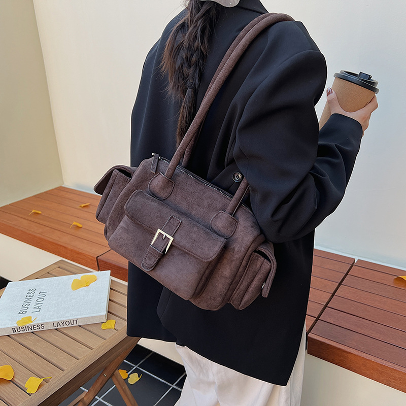 Bolsa de bolos portátil de lona de seda transfronteriza bolso de brazo de bolso de bolso de