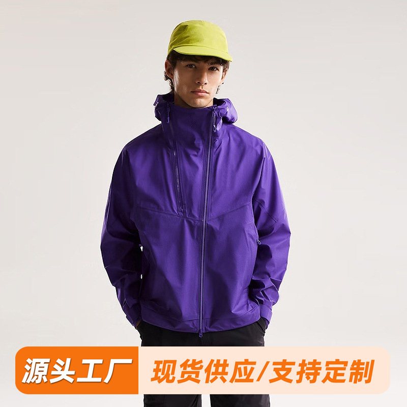 Kls Sunstone Suosong Mountaineering Jacket Women's Hard Shell Single Layer Jacket Men's Customized Logo Embroidery Team Uniform Kls Sunstone Suosong Mountaineering Jacket Women's Hard Shell Single Layer Jacket Men's Customized Logo Embroidery Team Uniform