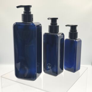 120/220/440ml Square Bottle Lotion Shampoo Shower Gel Sub-Bottling Pet Press-Type Square Bottle Wholesale