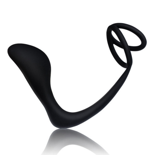 Adult sex toys, prostate G-spot backcourt massager, male anal masturbation stick, orgasm anal plug, penis ring