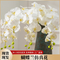 造花9頭胡蝶蘭ウェディングホームフラワーアート造花束ハンドブーケ造花シーン装飾高級