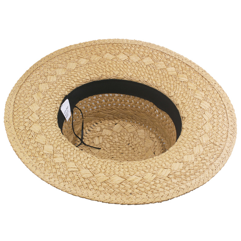 Women's Vacation Solid Color Big Eaves Straw Hat display picture 3