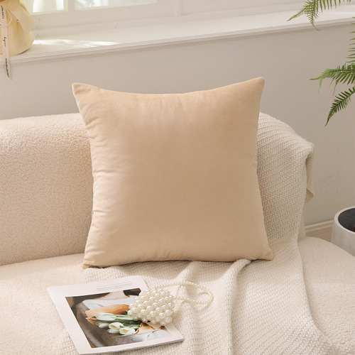 Chenille Pillowcase, Two Sizes, No Fill Included—Perfect for Office, Model Rooms, and Home Decor