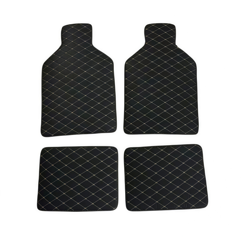Cross-Border Car Floor Mats Temu Amazon Flat Bottom